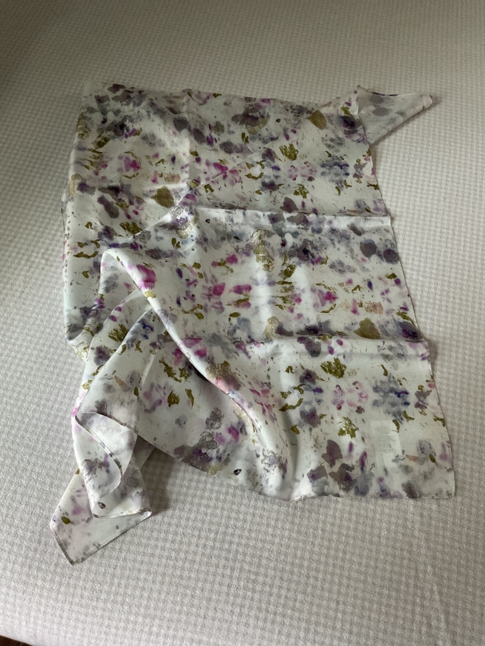 NWOT 30” Square J. Crew Silk Scarf